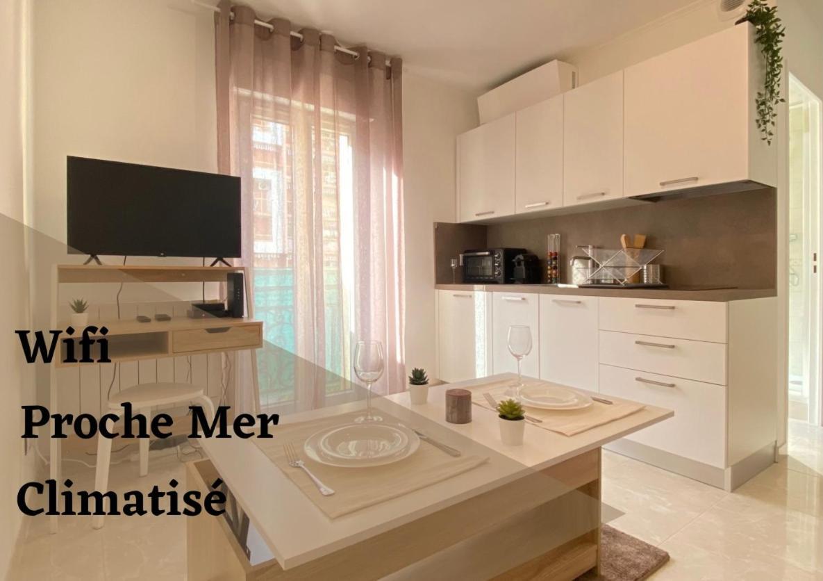 Studio Refait A Neuf, Proche Promenade Des Angais Nice Apartment Luaran gambar